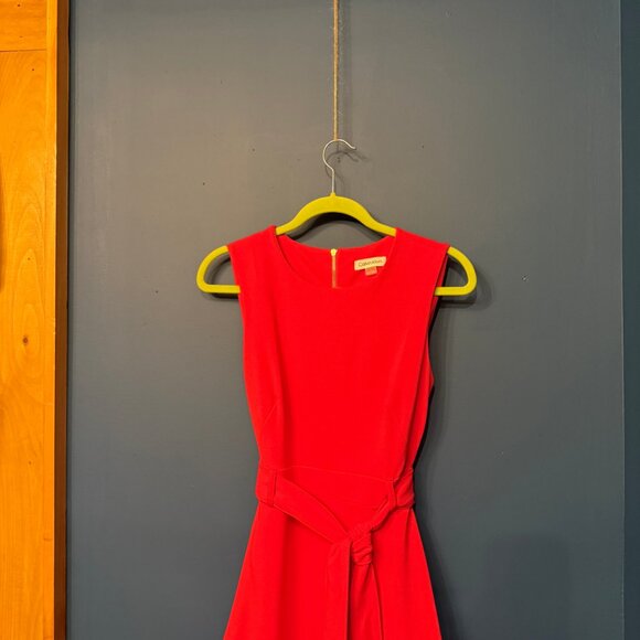 Calvin Klein Size 6 Pink Dress - Picture 3 of 3